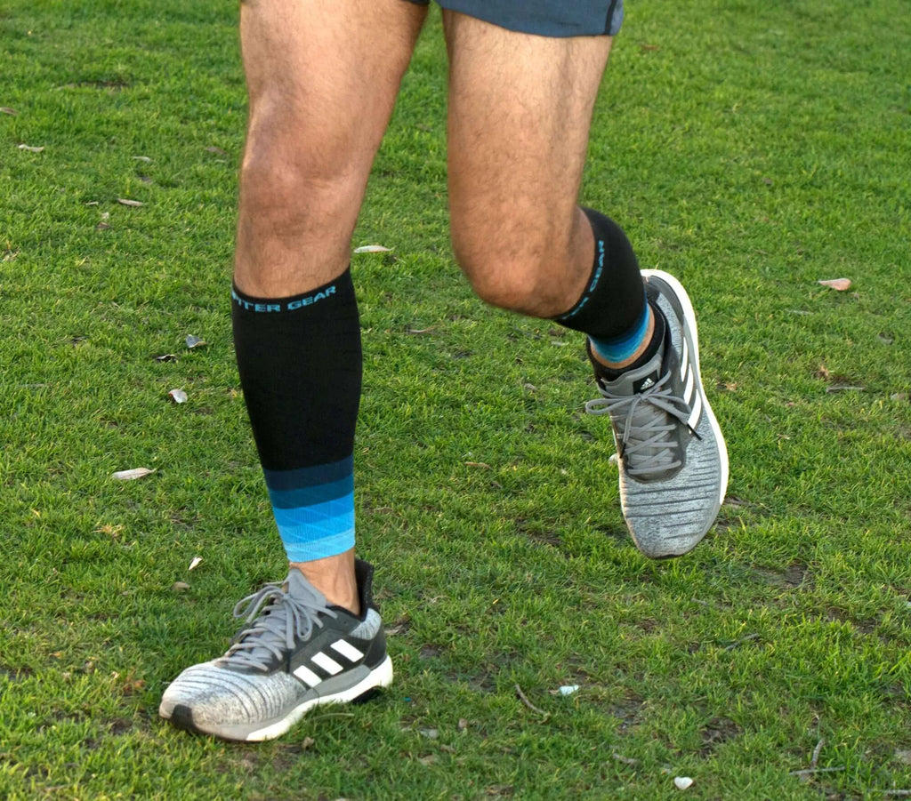 Compression Calf Sleeves for Hiking, Running & Recovery