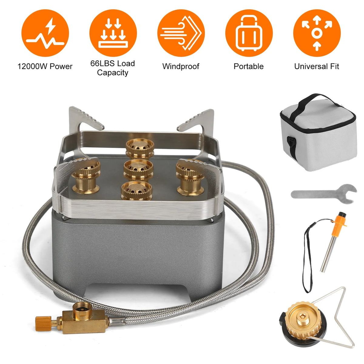 12000W Portable Camping Stove