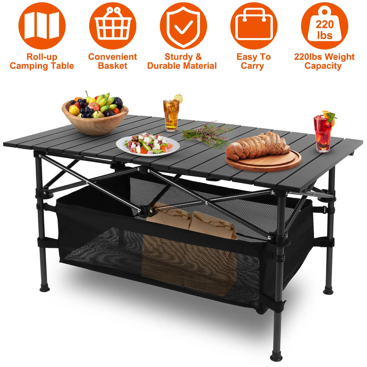 Compact Folding Camping Table