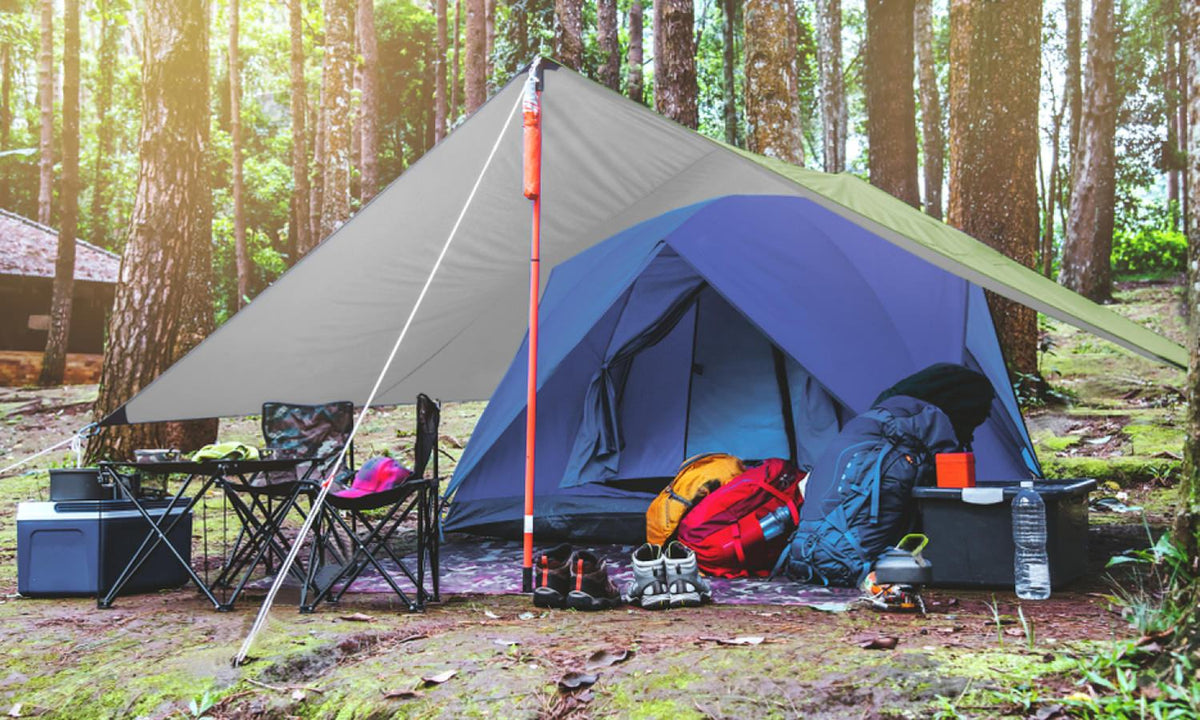 Waterproof Camping Tarp & Overhead Shelter