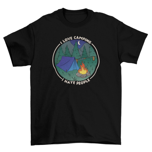 Funny Camping T-Shirt