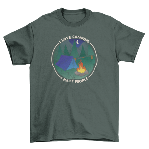 Funny Camping T-Shirt