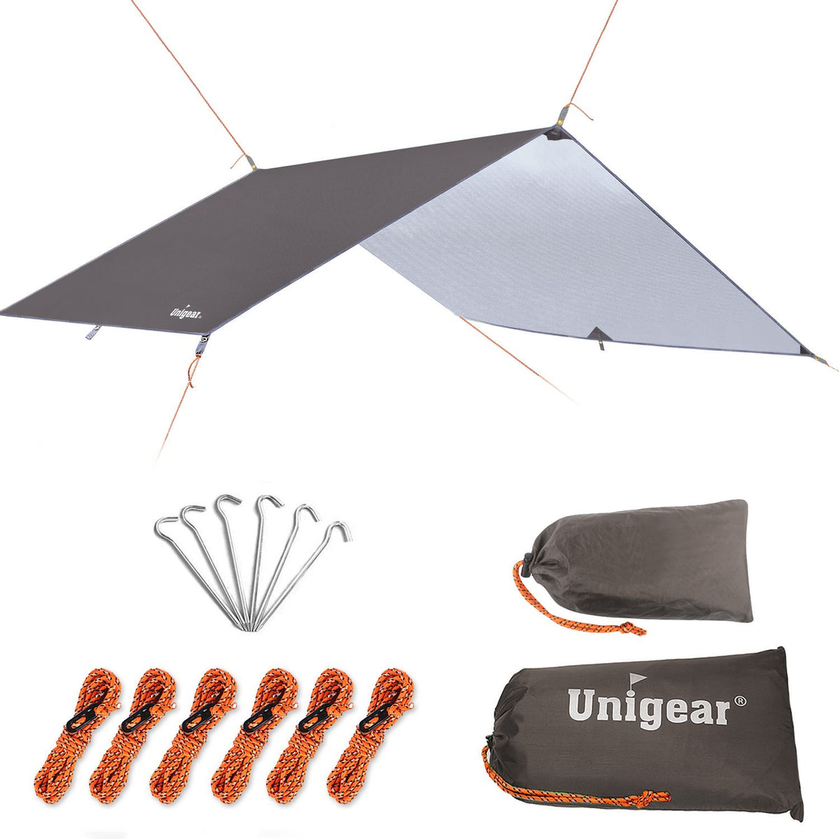 Waterproof Camping Tarp & Overhead Shelter