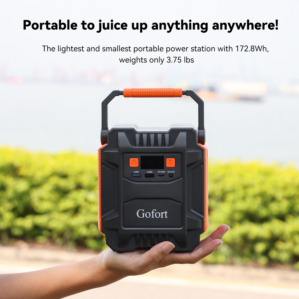200W Portable Solar Power Station for Camping